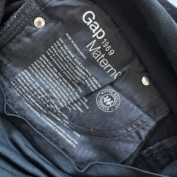 Women's Maternity Jeans Boot Black 12 - Picture 7 of 7